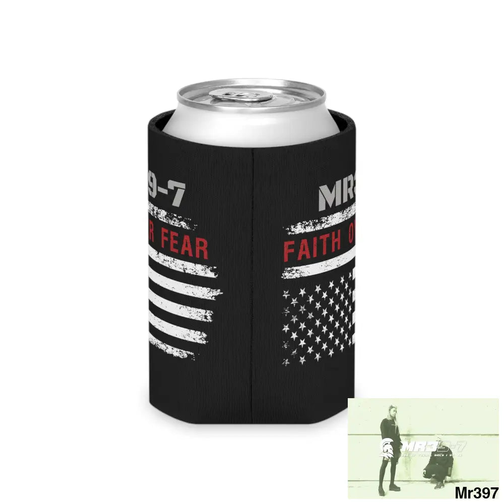 Mr-39-7 Faith over Fear Can Cooler Regular Can Accessories