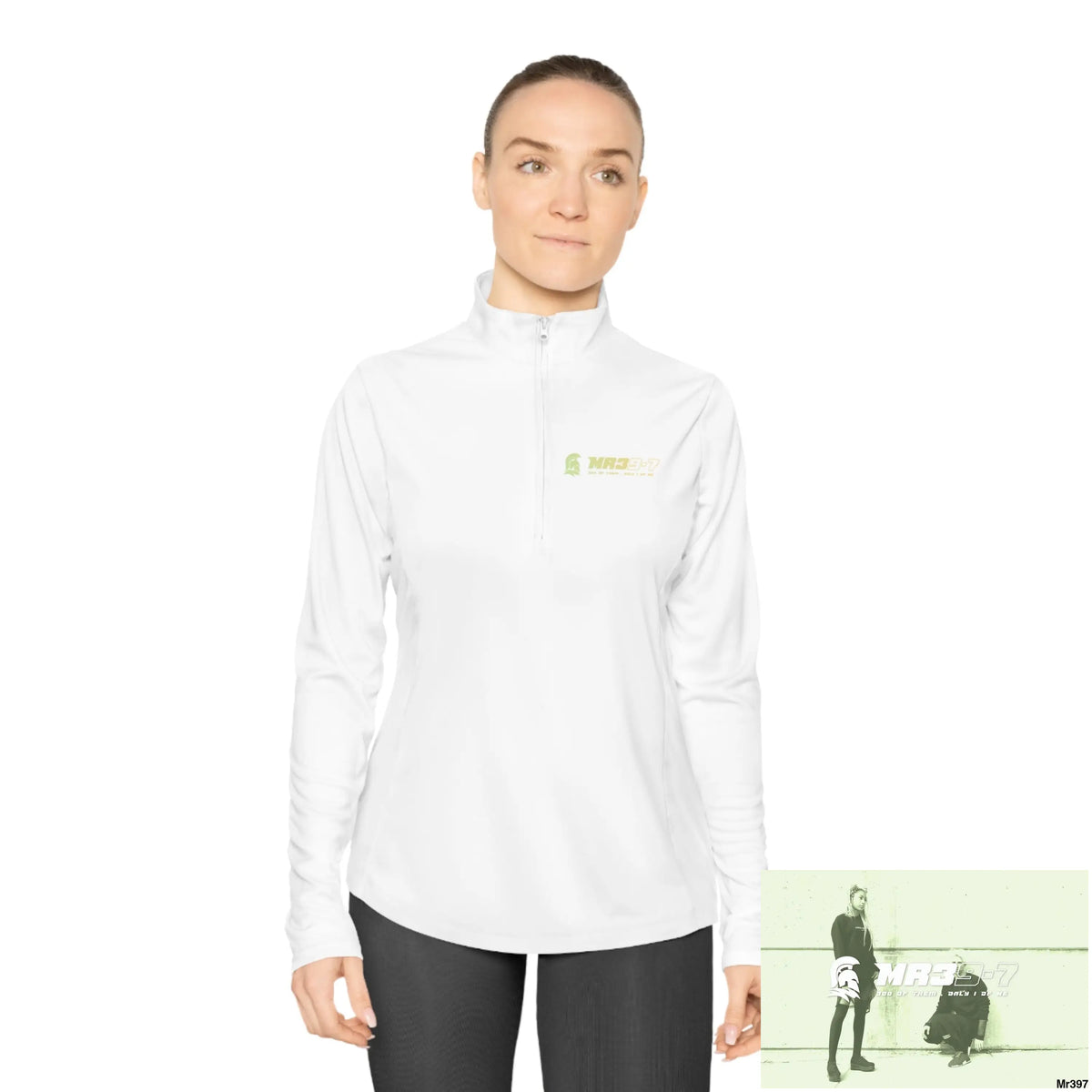 MR 39 Ladies Quarter-Zip Pullover Long-sleeve
