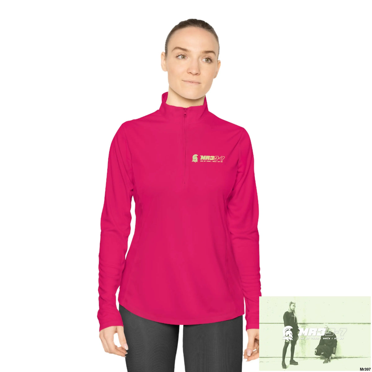 MR 39 Ladies Quarter-Zip Pullover Long-sleeve