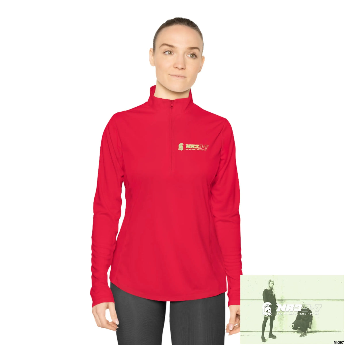 MR 39 Ladies Quarter-Zip Pullover Long-sleeve