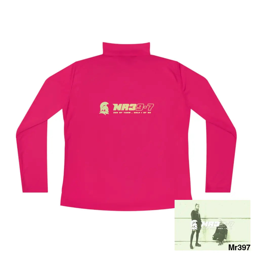 MR 39 Ladies Quarter-Zip Pullover Long-sleeve