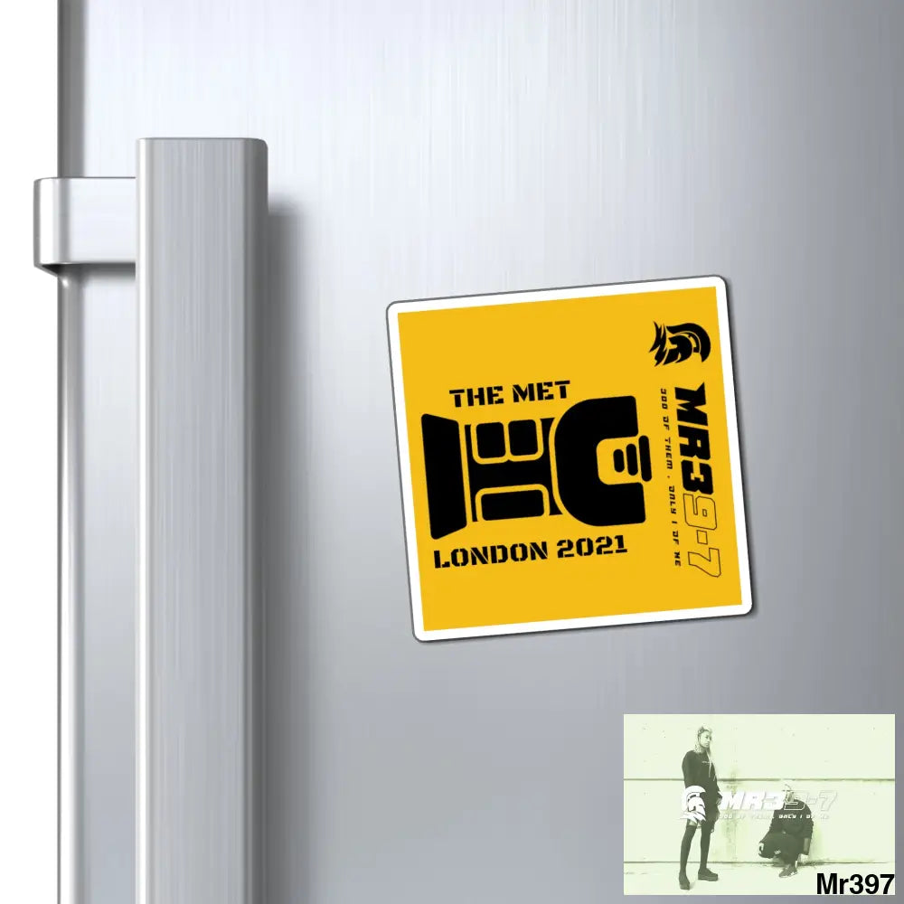 MR 39 Tasered by the MET 2021 Magnet Paper products