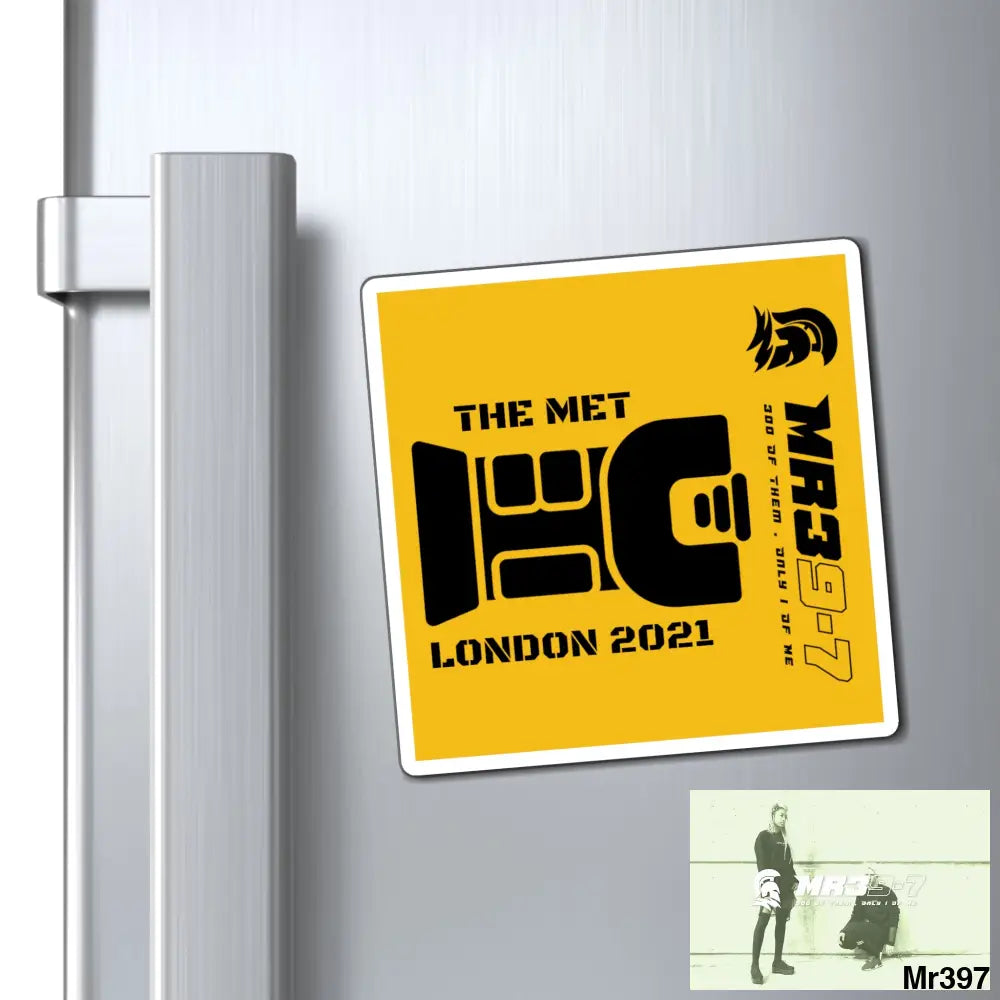 MR 39 Tasered by the MET 2021 Magnet Paper products