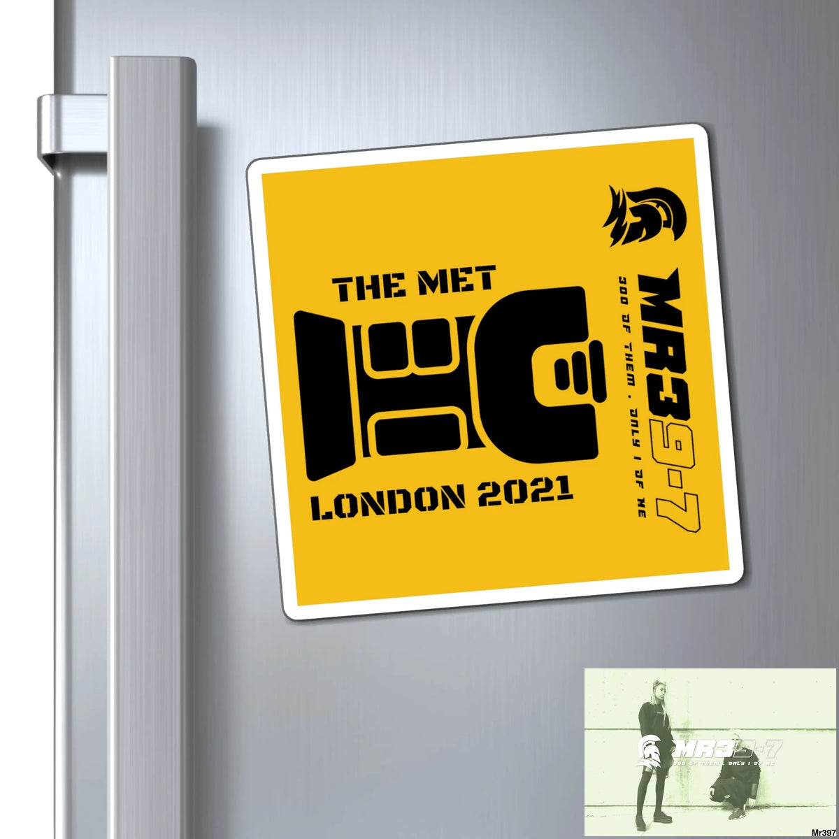 MR 39 Tasered by the MET 2021 Magnet Paper products
