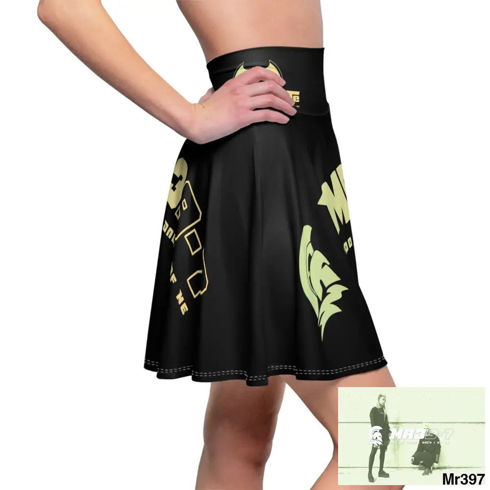 Mr 39s A1-Vigilante Women’s Skater Skirt (AOP) All Over Prints