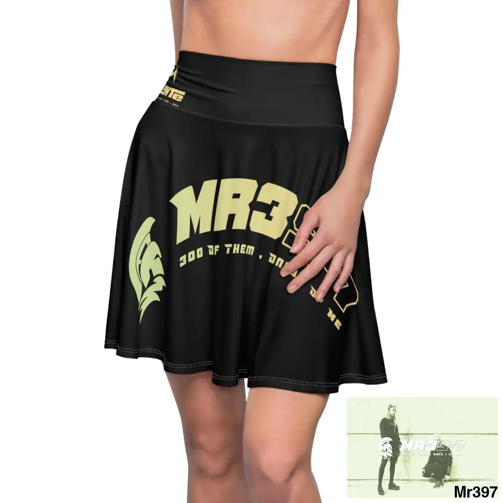 Mr 39s A1-Vigilante Women’s Skater Skirt (AOP) All Over Prints