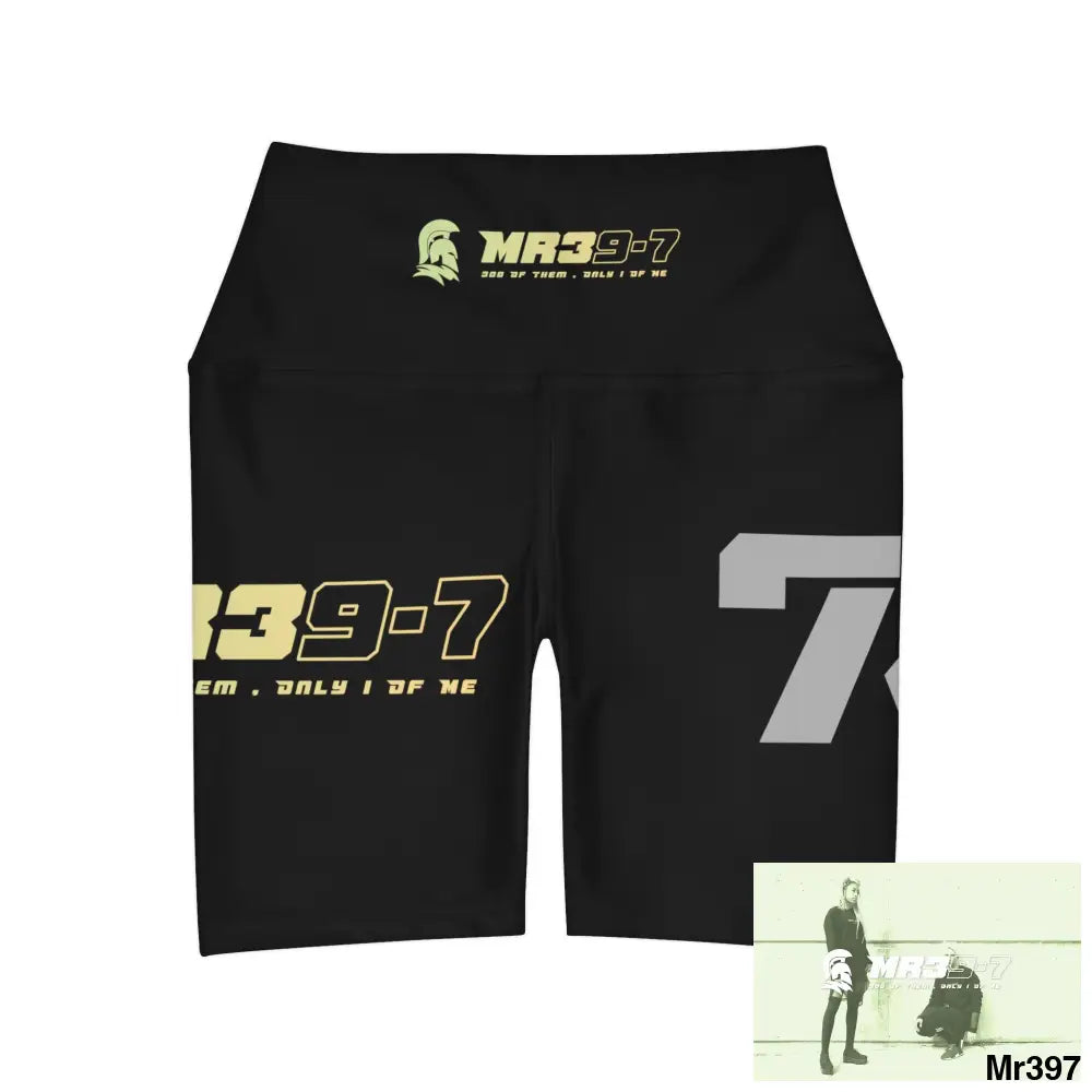 MR39 2014 Dahab High Waisted Yoga Shorts (AOP) 2XS All Over Prints