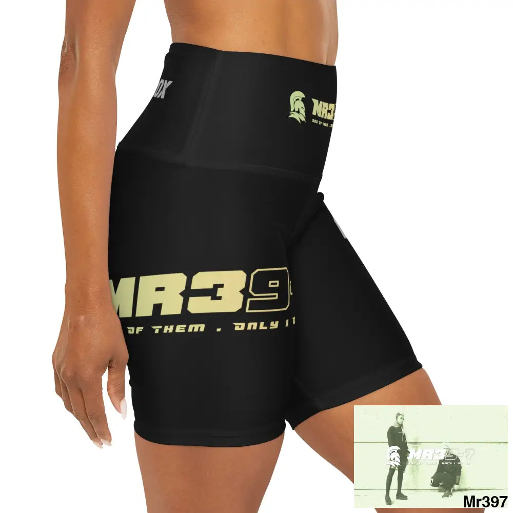 MR39 2014 Dahab High Waisted Yoga Shorts (AOP) All Over Prints