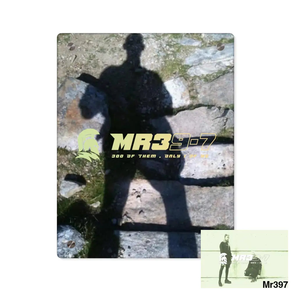 MR39-7 116lbs A1 man war on fk Ups Vigilante training 20X Cadair Idris Acrylic Wall Art Panels 11″ x 14″ (Vertical)