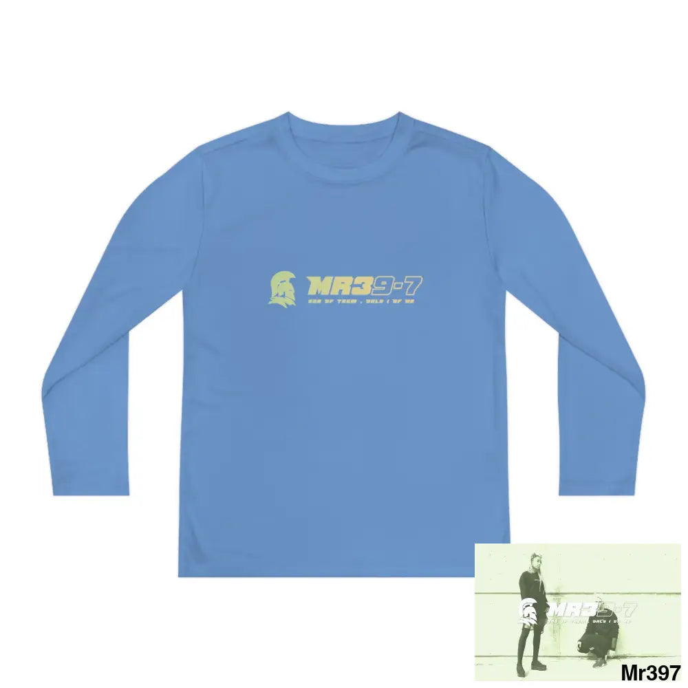 MR39-7 2001-23 5 Countries Just Say No To County Lines Youth Long Sleeve Competitor Tee Carolina Blue / S Kids clothes