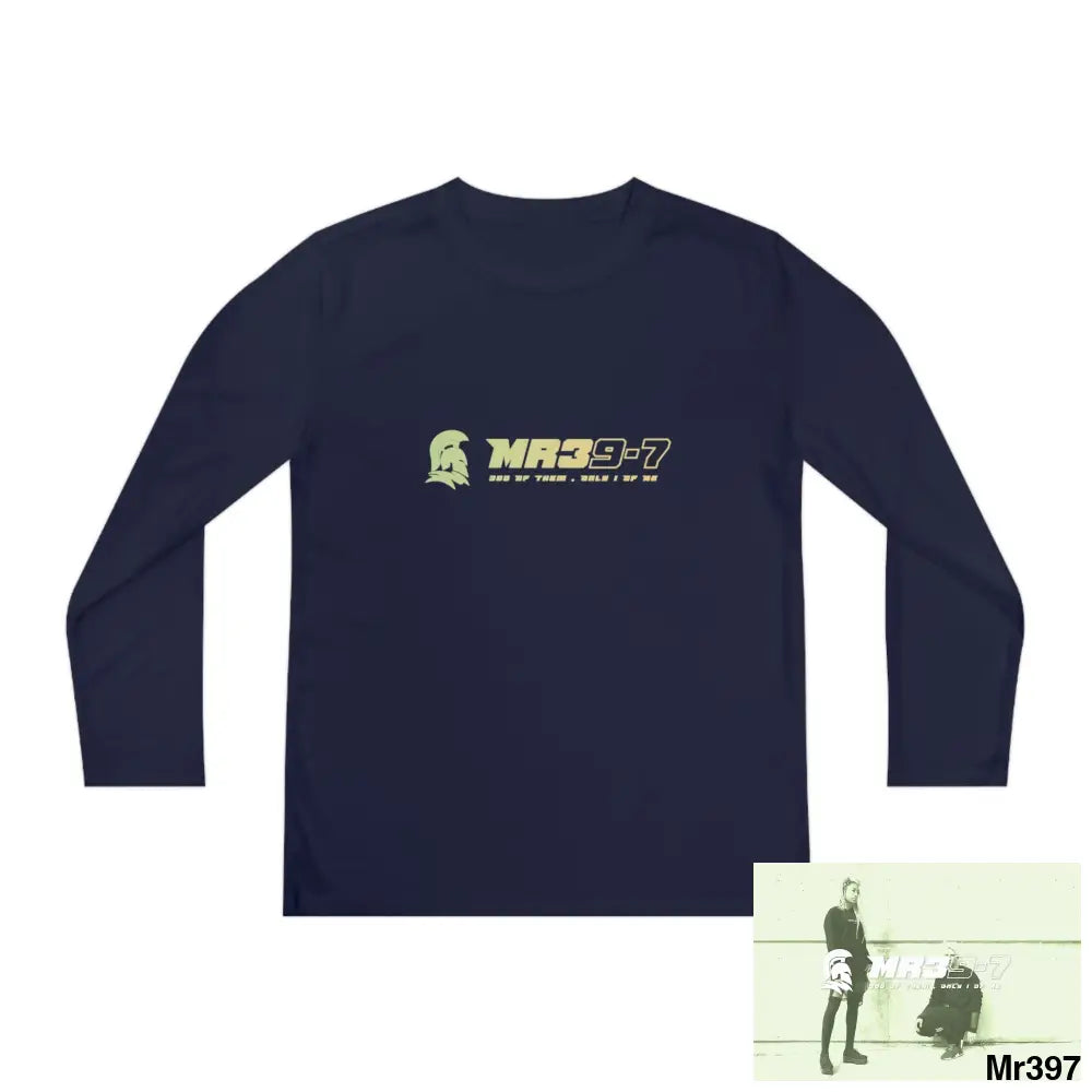MR39-7 2001-23 5 Countries Just Say No To County Lines Youth Long Sleeve Competitor Tee True Navy / S Kids clothes