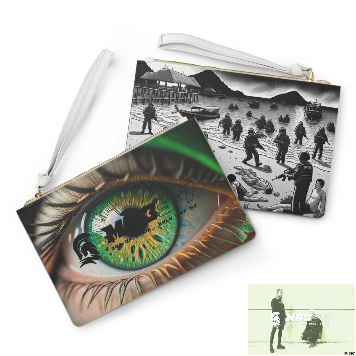 Mr39-7 2004 Ladies (Not everything is always in Black and White) Clutch Bag One size Bags