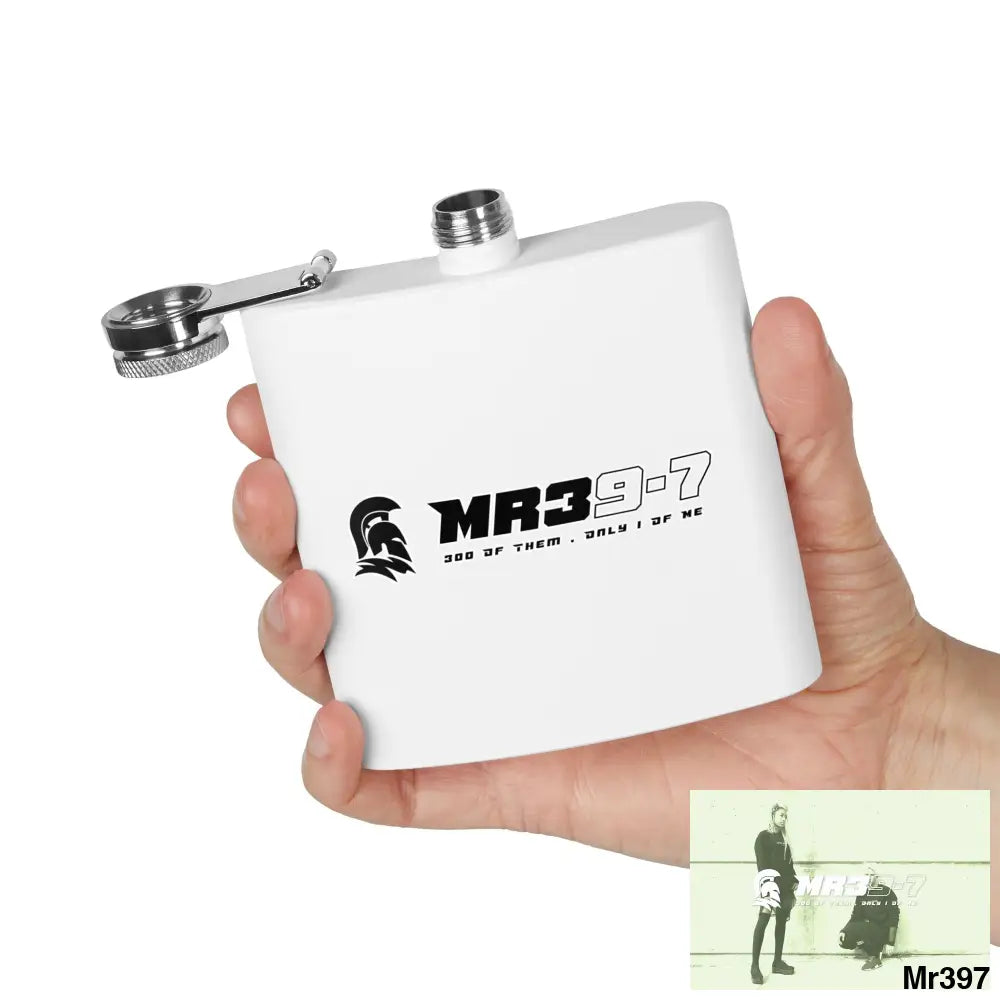 MR39-7 300 of them but only one of me Stylish Stainless Steel Flask for Tea/ Coffee Lovers - 6oz Personalized Gift Mug