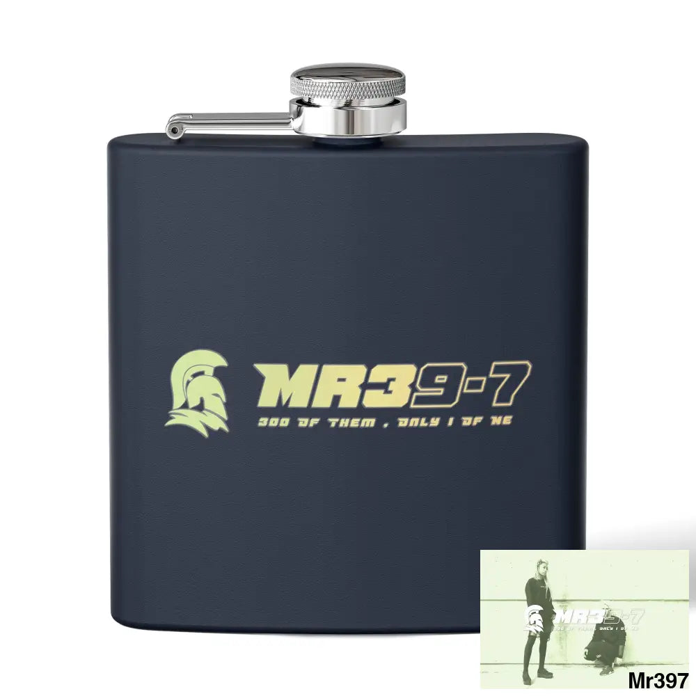 MR39-7 300 of them but only one of me Stylish Stainless Steel Flask for Tea/ Coffee Lovers - 6oz Personalized Gift 6oz