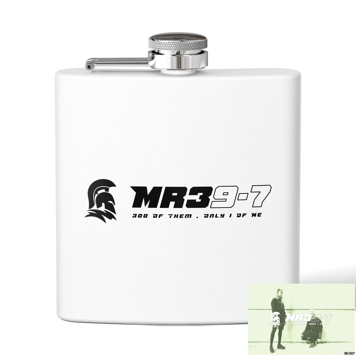MR39-7 300 of them but only one of me Stylish Stainless Steel Flask for Tea/ Coffee Lovers - 6oz Personalized Gift 6oz