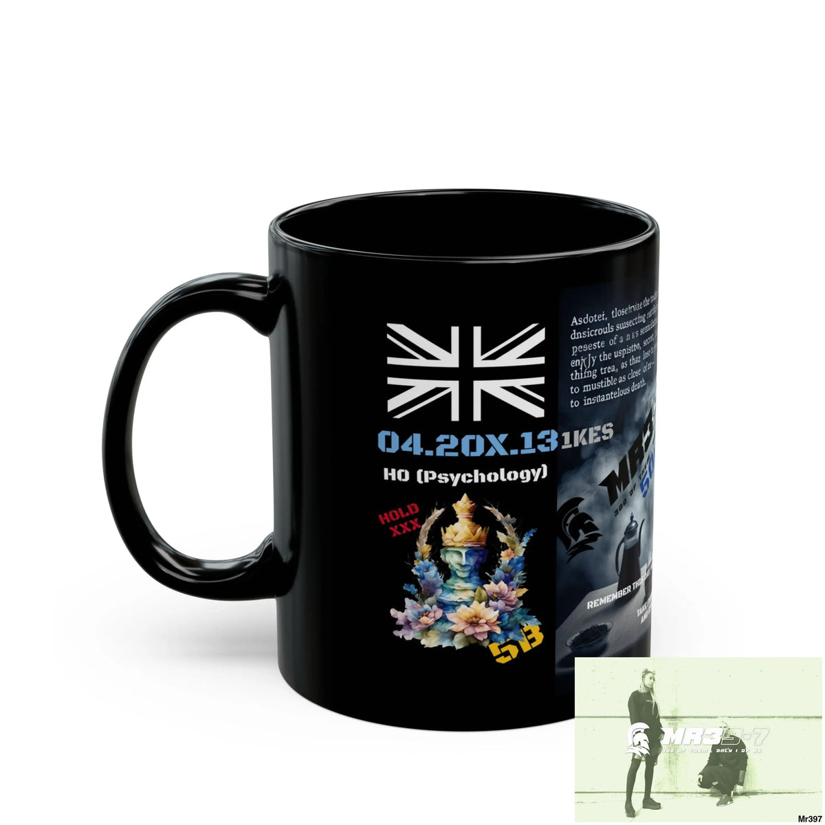 MR39-7 300 of them only 1 of me 11oz Tactical GB / Black Mug Mental Health VAR / My Life My Deaths Their Plans Failed