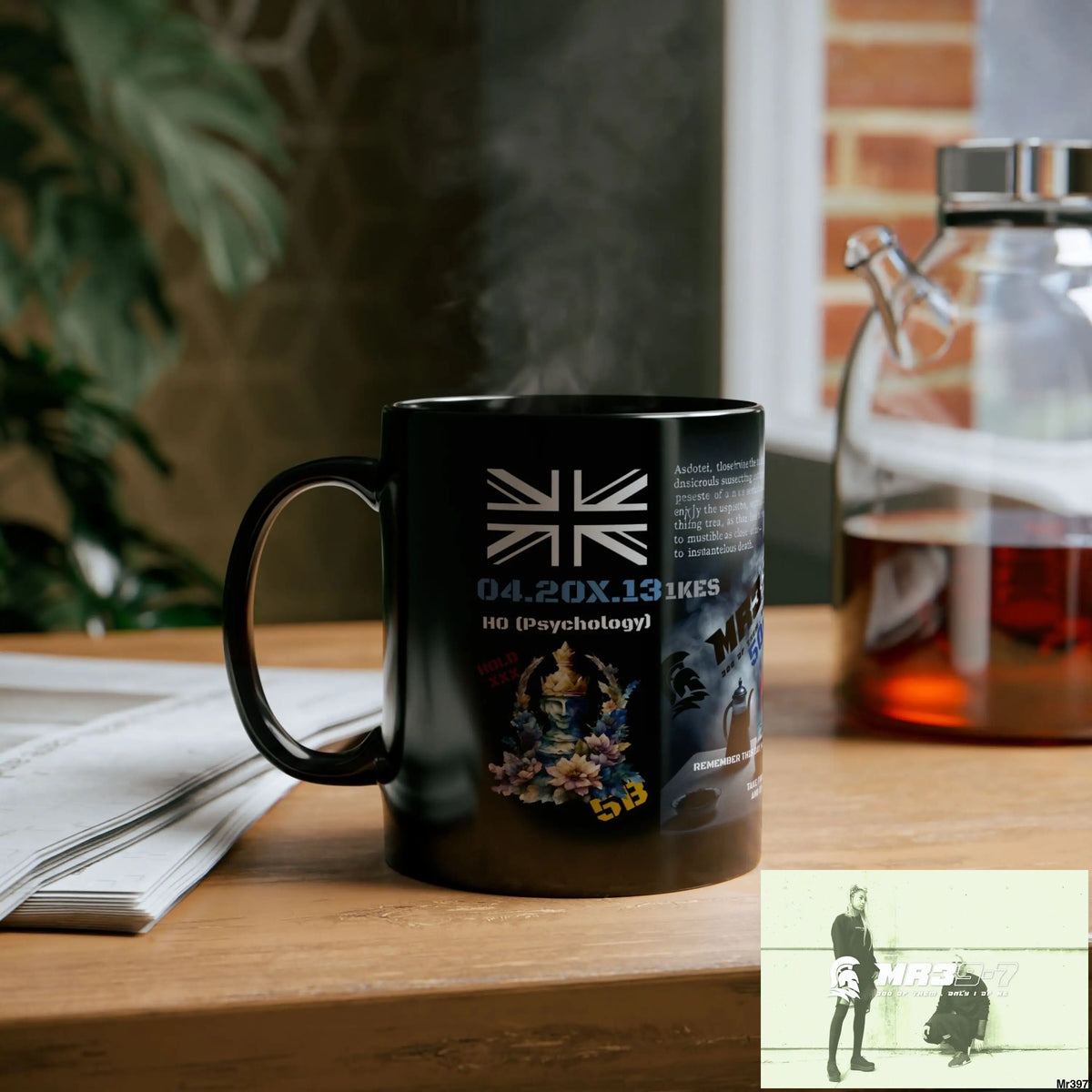MR39-7 300 of them only 1 of me 11oz Tactical GB / Black Mug Mental Health VAR / My Life My Deaths Their Plans Failed