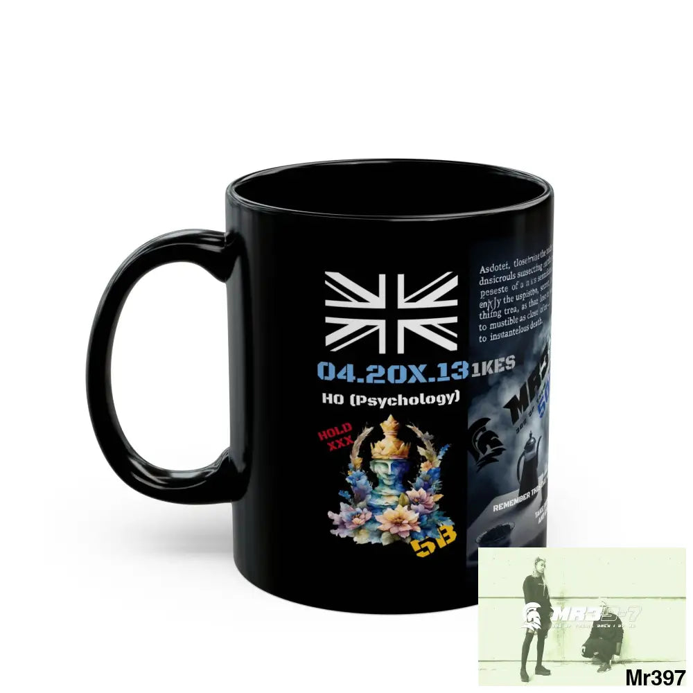 MR39-7 300 of them only 1 of me 11oz Tactical GB / Black Mug Mental Health VAR / My Life My Deaths Their Plans Failed