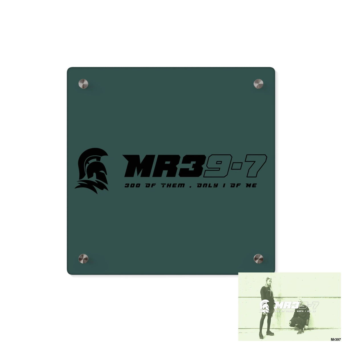 MR39-7 Acrylic Wall Art Panels 11’’ x 11’’ (Square) / 0.25’’ Home Decor