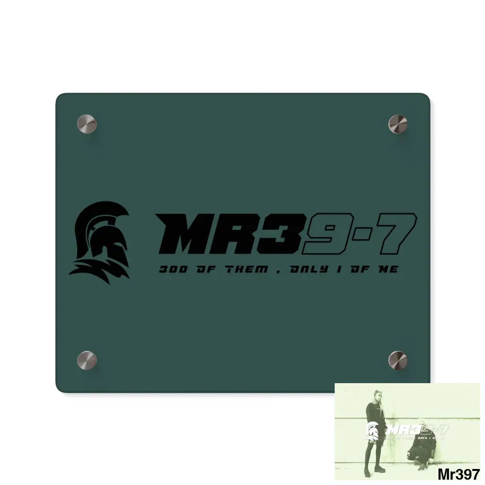 MR39-7 Acrylic Wall Art Panels 10″ x 8″ (Horizontal) / 0.25’’ Home Decor