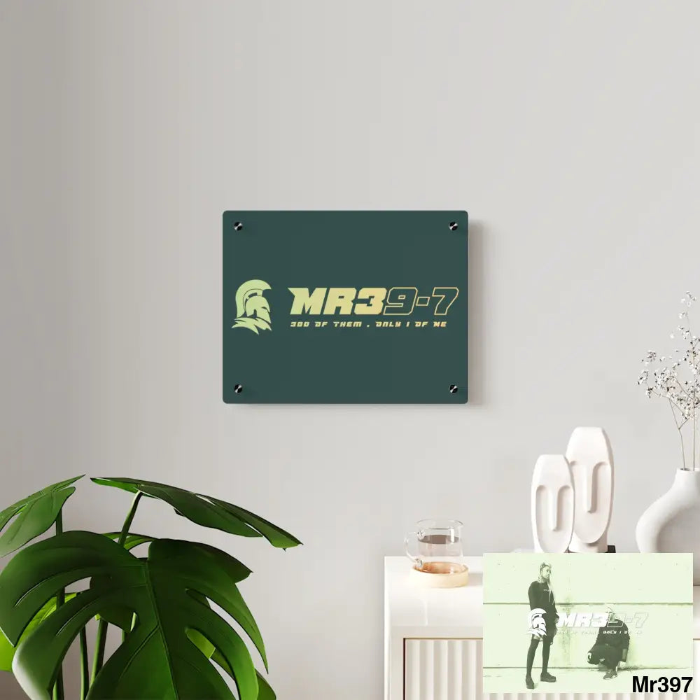 MR39-7 Acrylic Wall Art Panels Home Decor