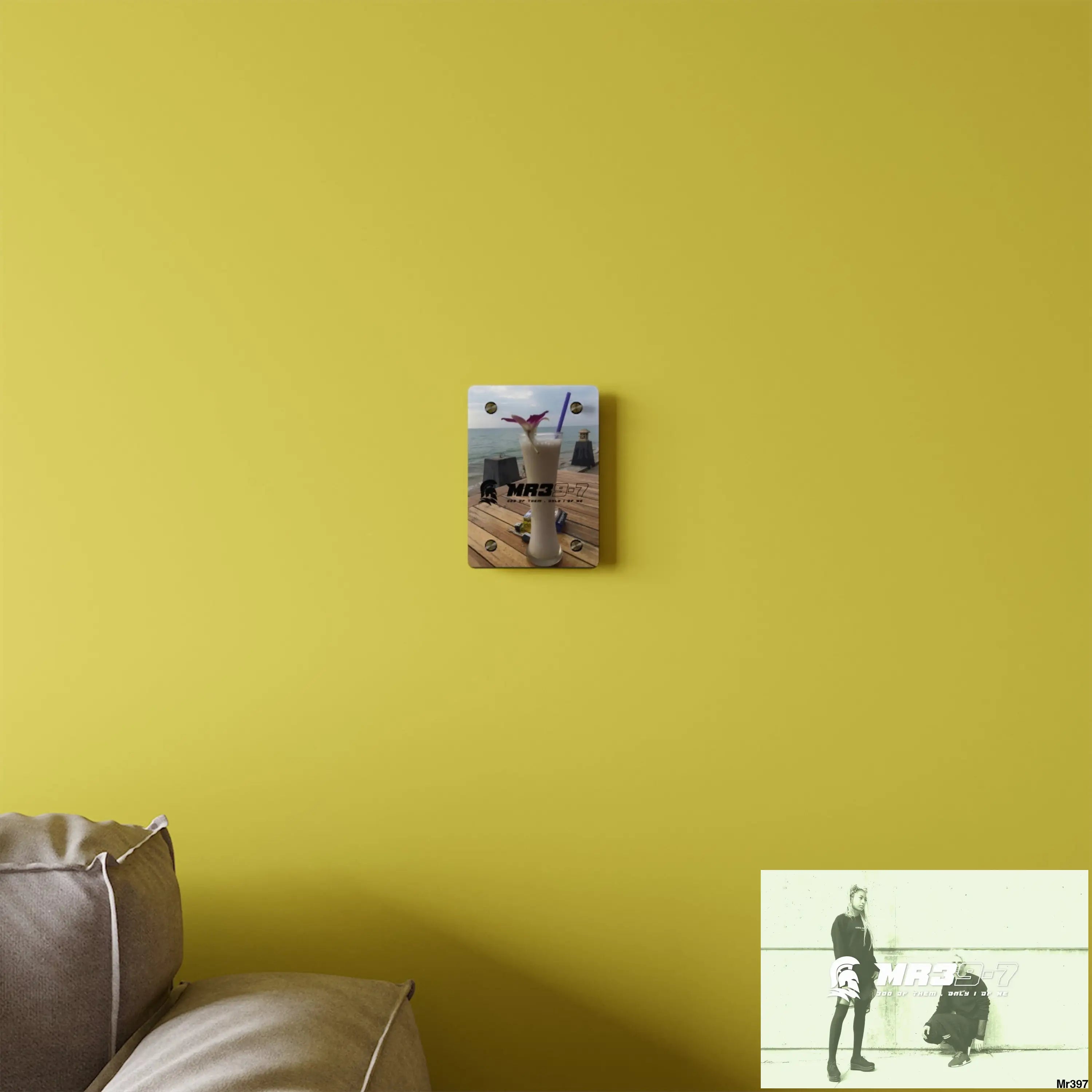 MR39-7 Back to Thailand for my death(s) 2016 because its only Rock n Roll Koh Lak Acrylic Wall Art Panels Home Decor