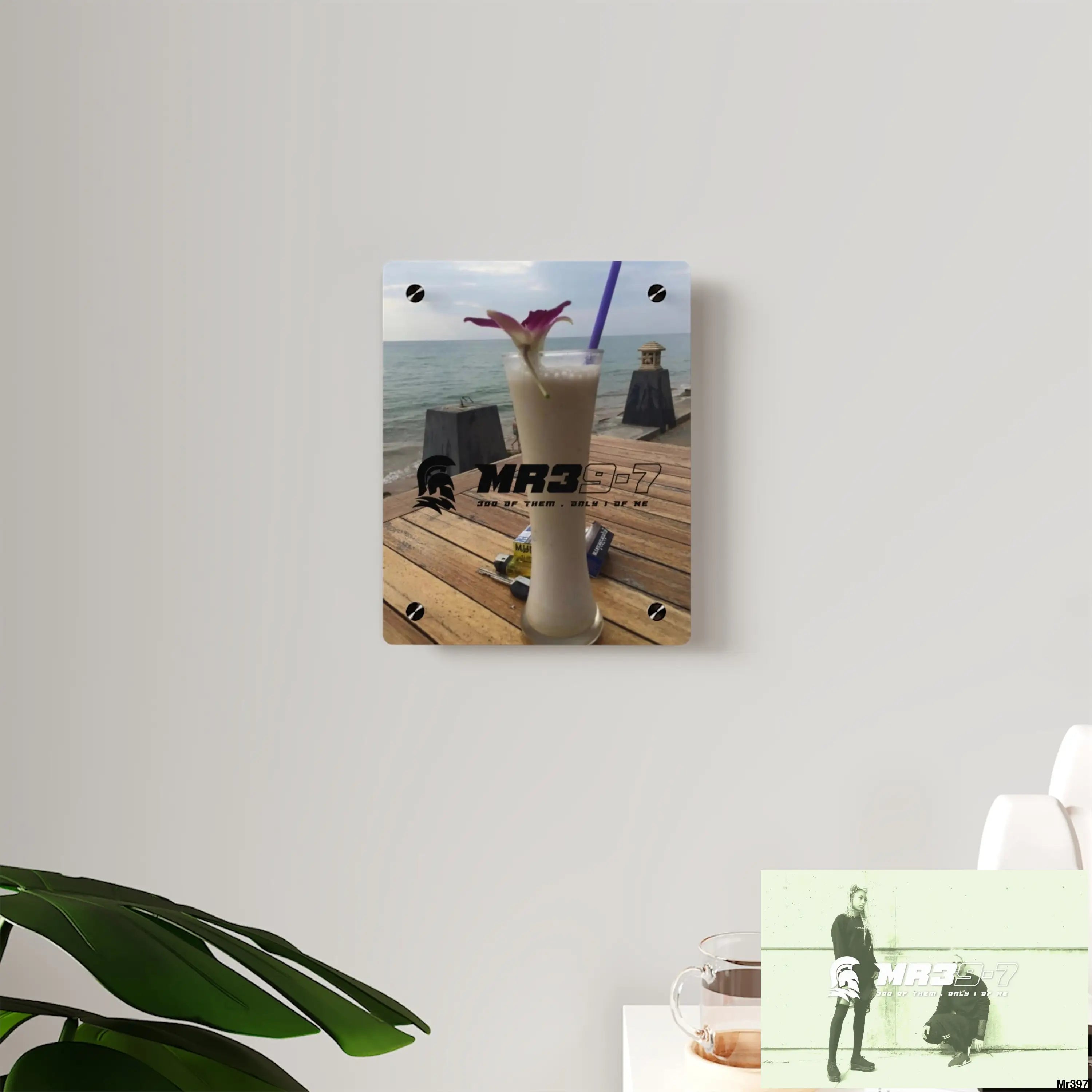MR39-7 Back to Thailand for my death(s) 2016 because its only Rock n Roll Koh Lak Acrylic Wall Art Panels Home Decor