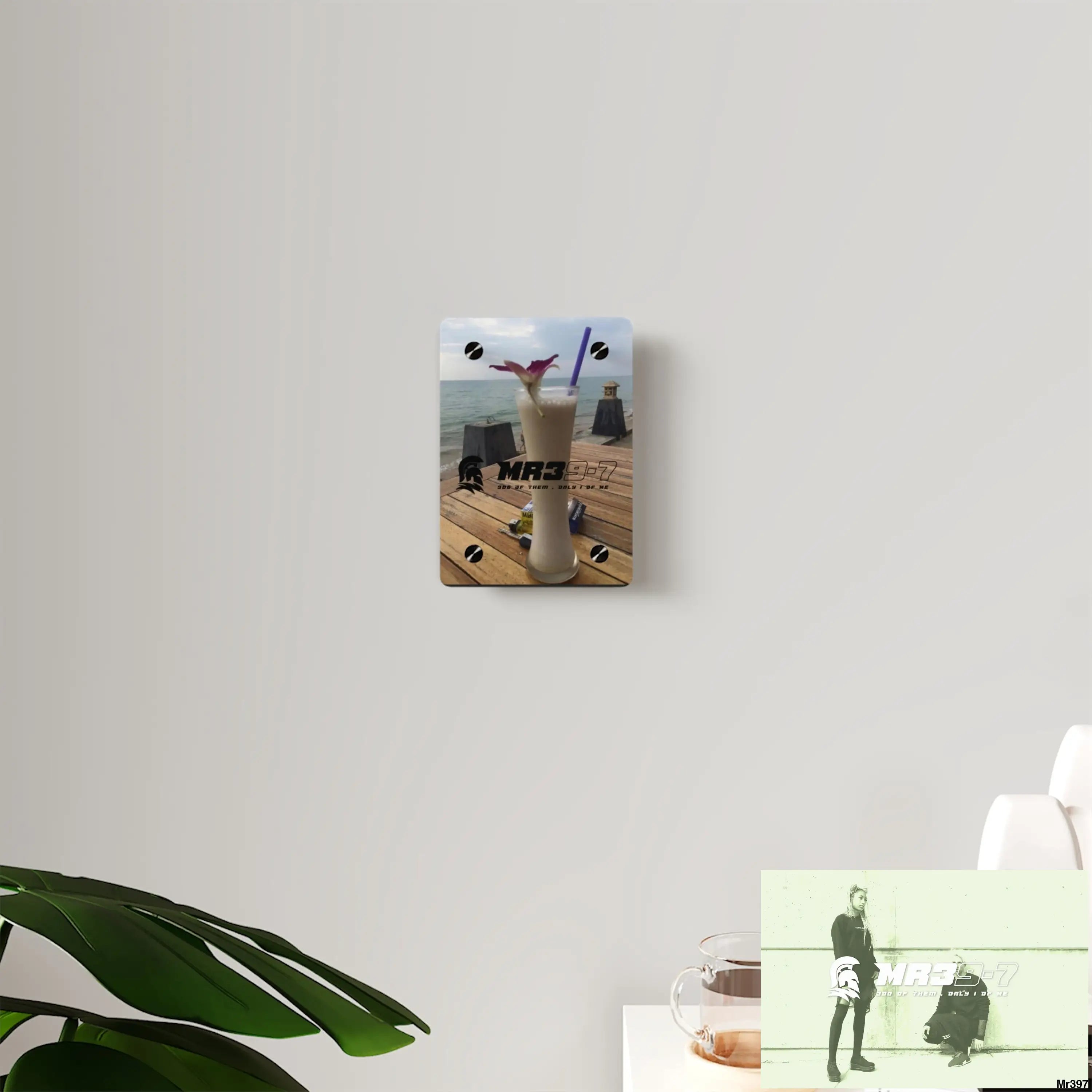 MR39-7 Back to Thailand for my death(s) 2016 because its only Rock n Roll Koh Lak Acrylic Wall Art Panels Home Decor