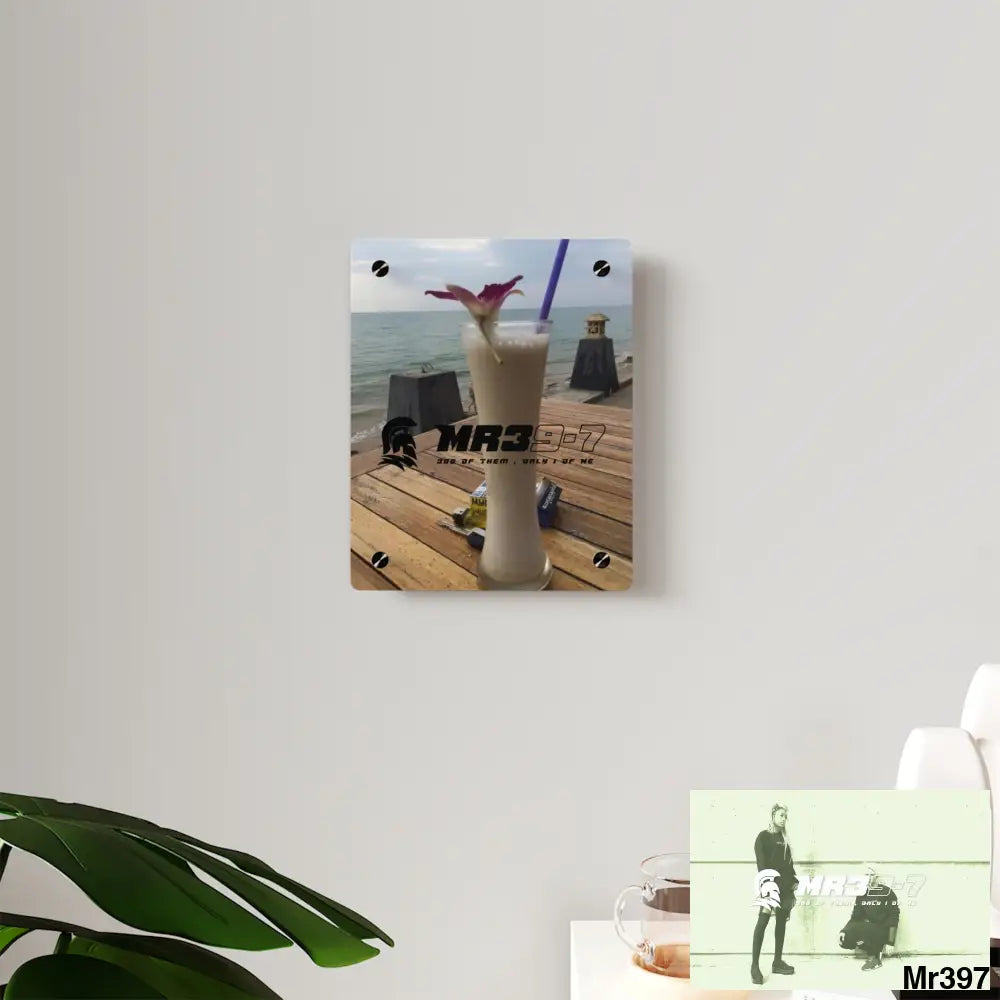 MR39-7 Back to Thailand for my death(s) 2016 because its only Rock n Roll Koh Lak Acrylic Wall Art Panels Home Decor