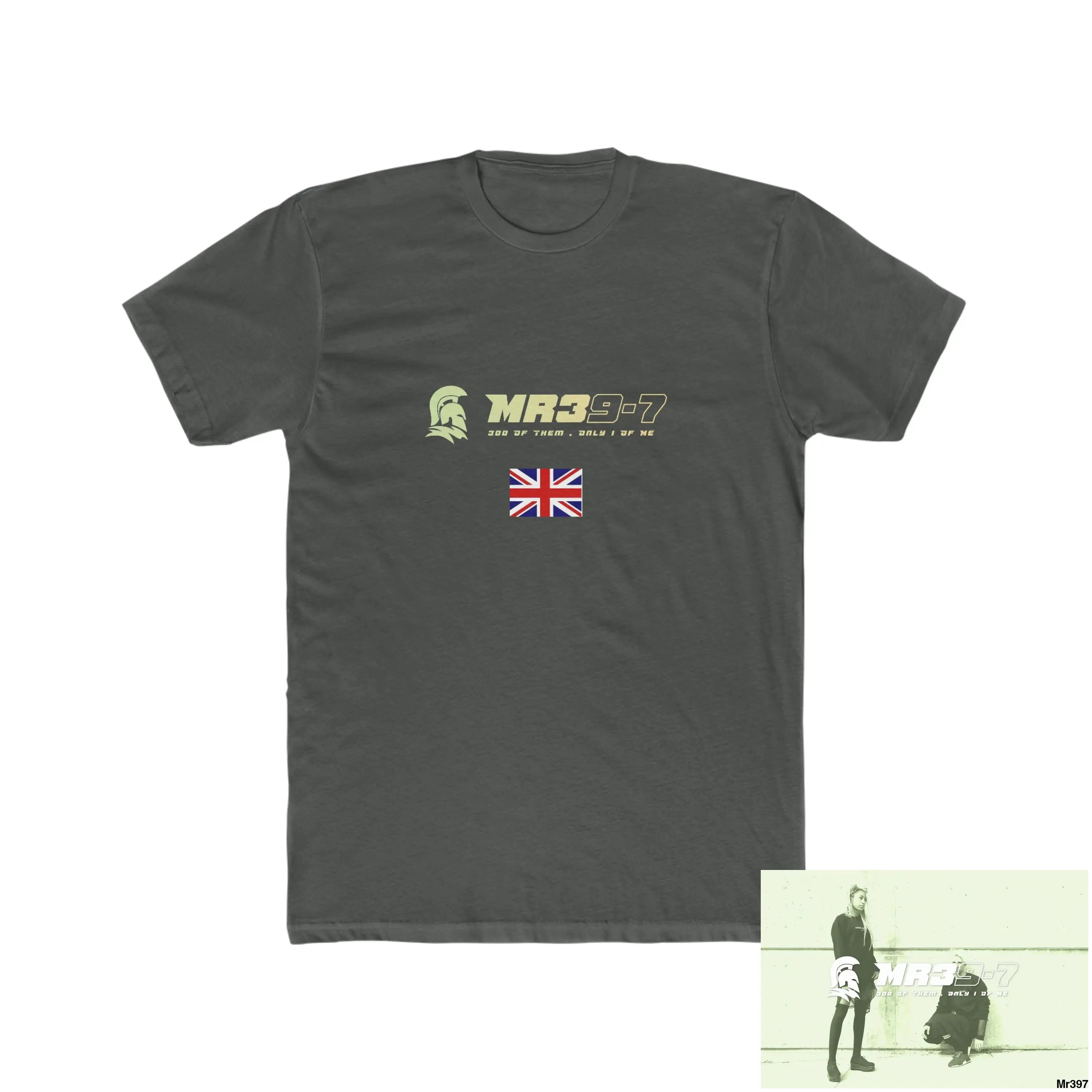 MR39-7 Barmouth X Thailand My Planned Death 2016 (2001-2023) Men’s Cotton Crew Tee Solid Heavy Metal / XS T-Shirt