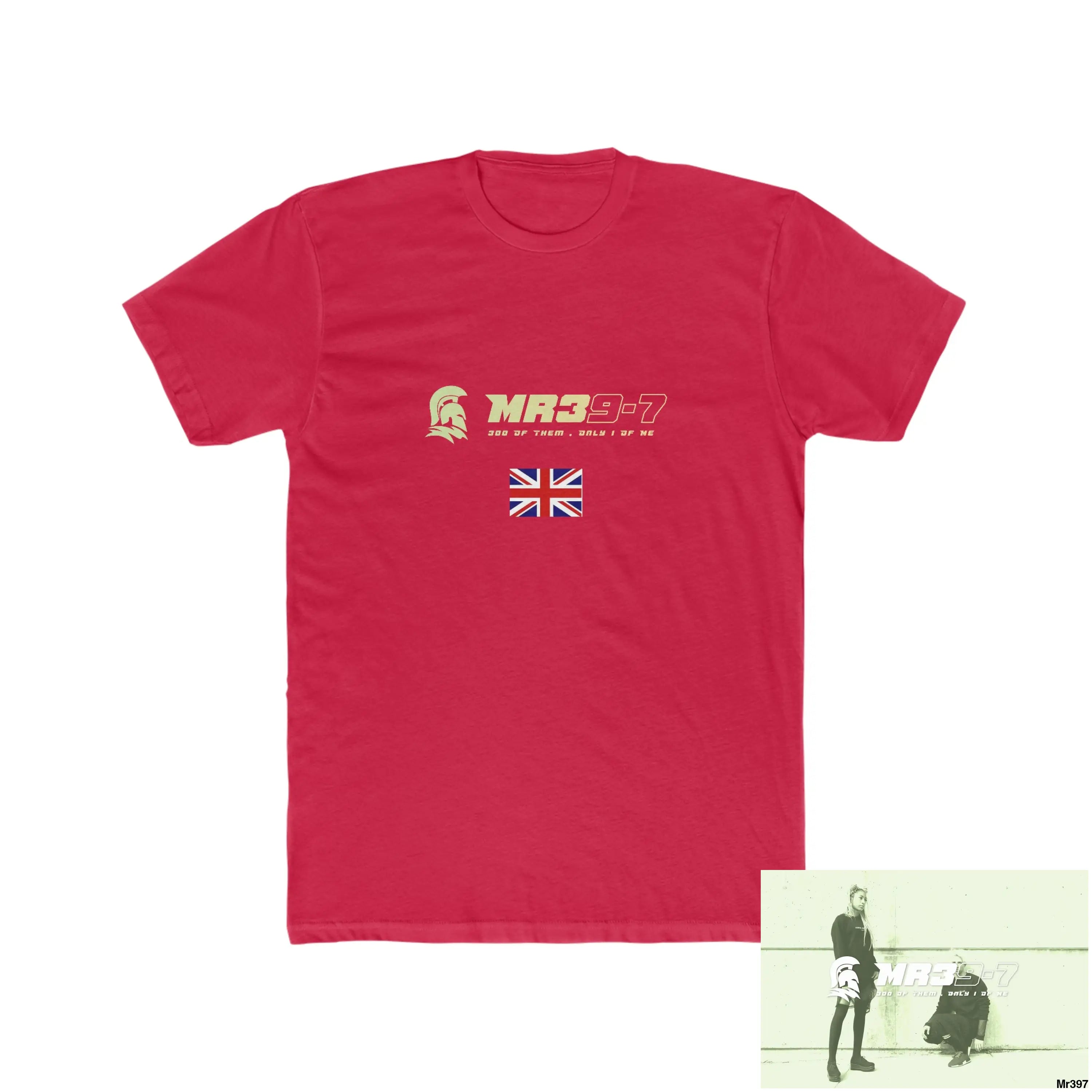 MR39-7 Barmouth X Thailand My Planned Death 2016 (2001-2023) Men’s Cotton Crew Tee Solid Red / XS T-Shirt