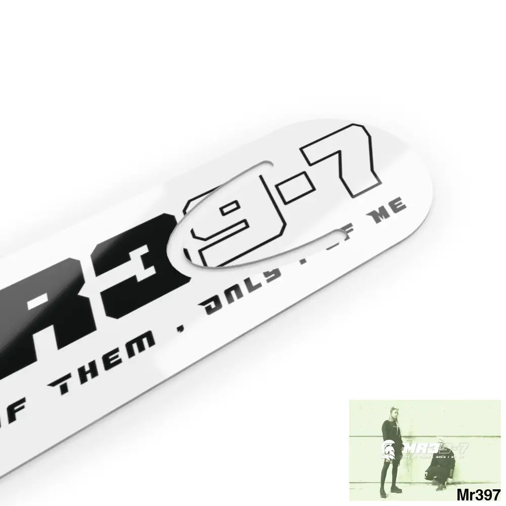 Mr39-7 Bookmark One size / White Accessories