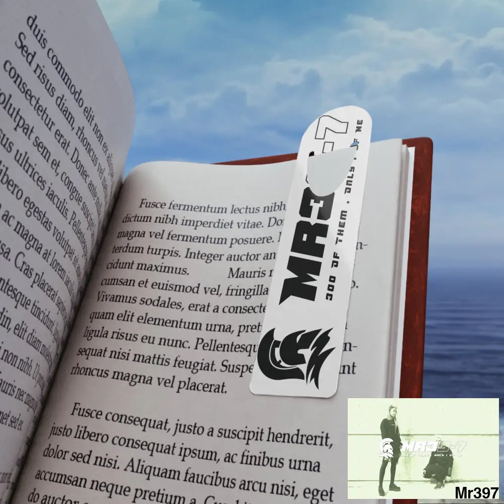 Mr39-7 Bookmark One size / White Accessories