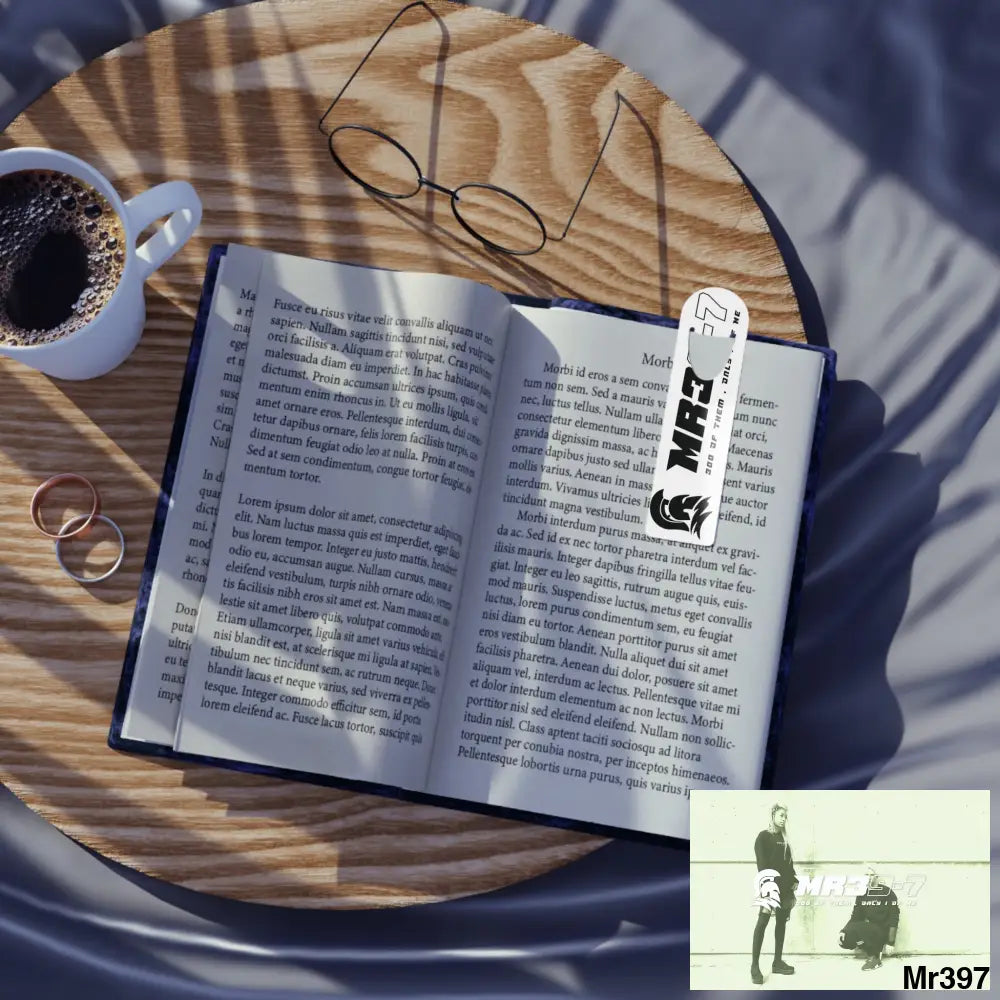 Mr39-7 Bookmark One size / White Accessories