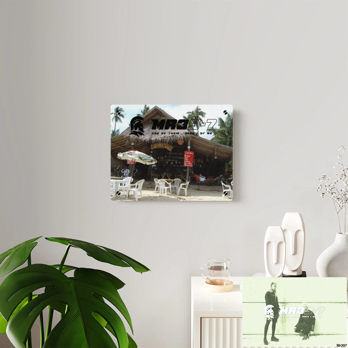 MR39-7 Choke Bar LamaI Beach Koh Samui Thailand New 1 my death 2004 Koh Lak Acrylic Wall Art Panels Home Decor