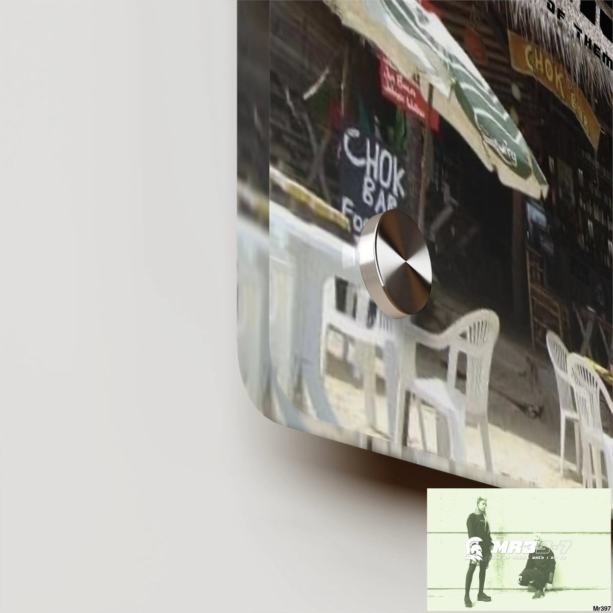 MR39-7 Choke Bar LamaI Beach Koh Samui Thailand New 1 my death 2004 Koh Lak Acrylic Wall Art Panels Home Decor