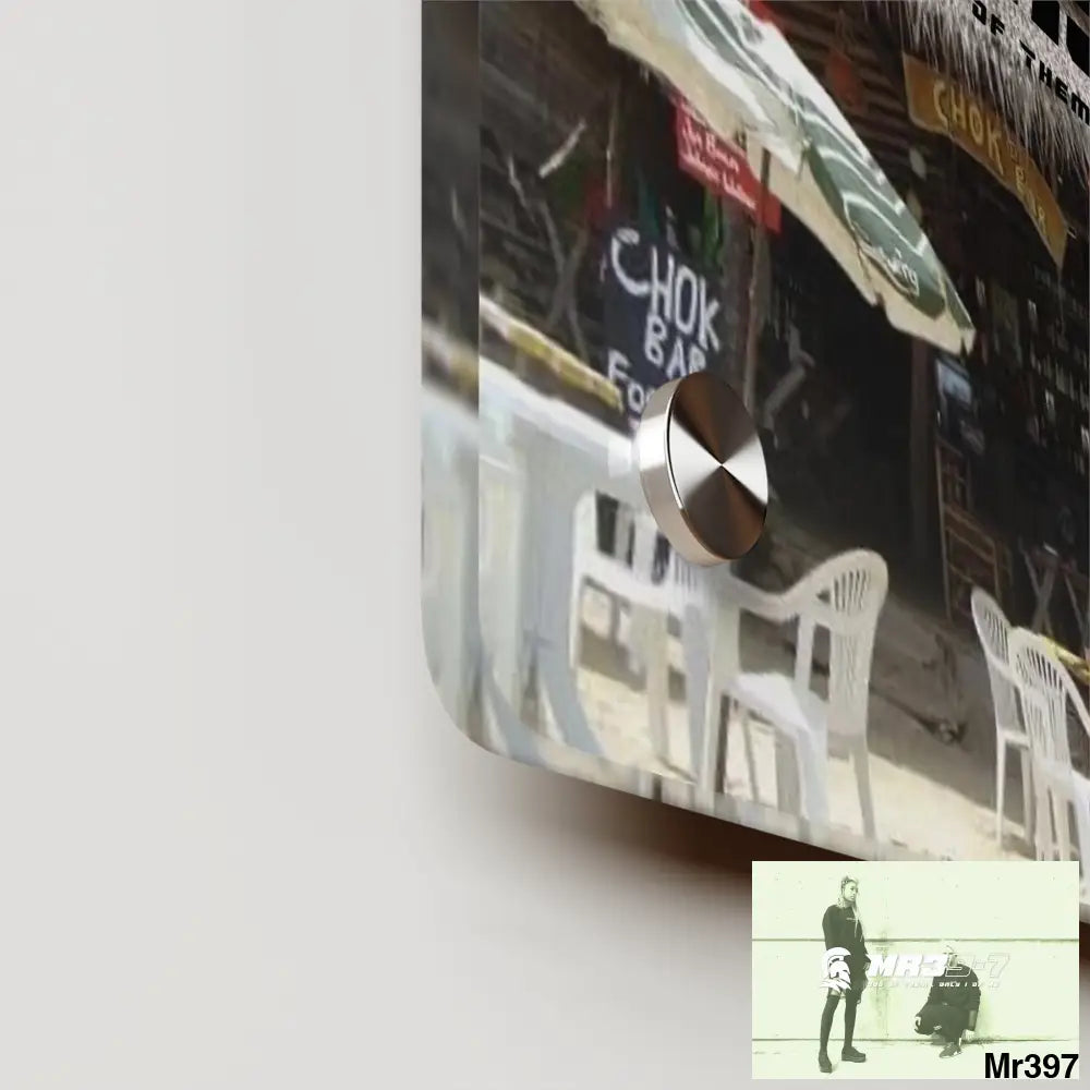 MR39-7 Choke Bar LamaI Beach Koh Samui Thailand New 1 my death 2004 Koh Lak Acrylic Wall Art Panels Home Decor