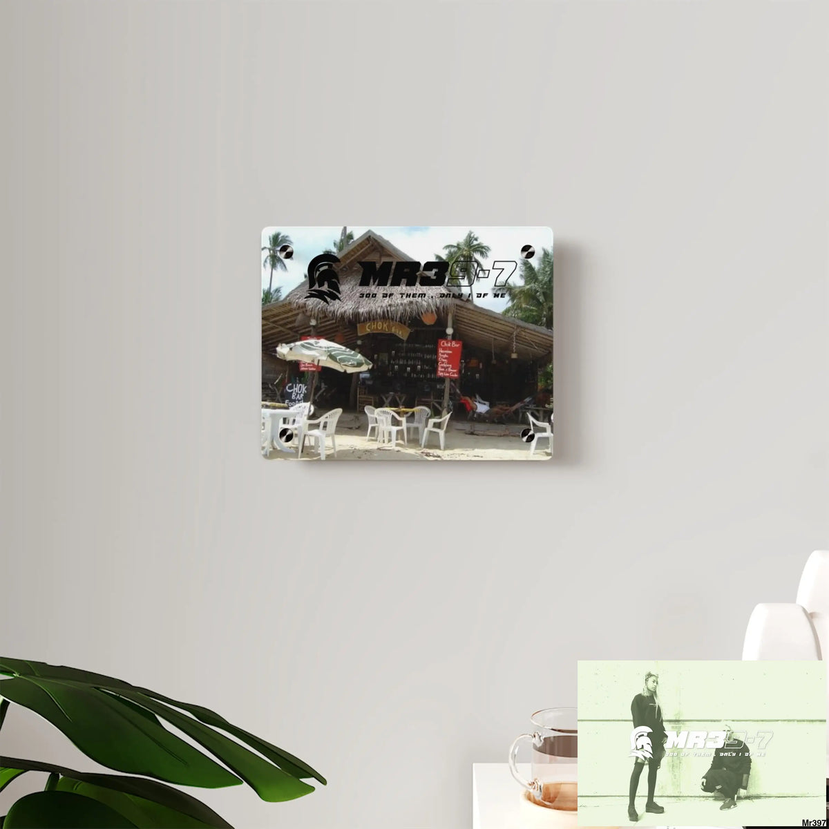 MR39-7 Choke Bar LamaI Beach Koh Samui Thailand New 1 my death 2004 Koh Lak Acrylic Wall Art Panels Home Decor