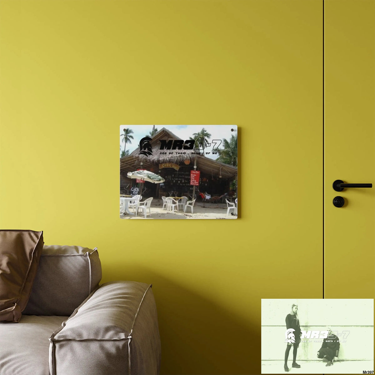 MR39-7 Choke Bar LamaI Beach Koh Samui Thailand New 1 my death 2004 Koh Lak Acrylic Wall Art Panels Home Decor