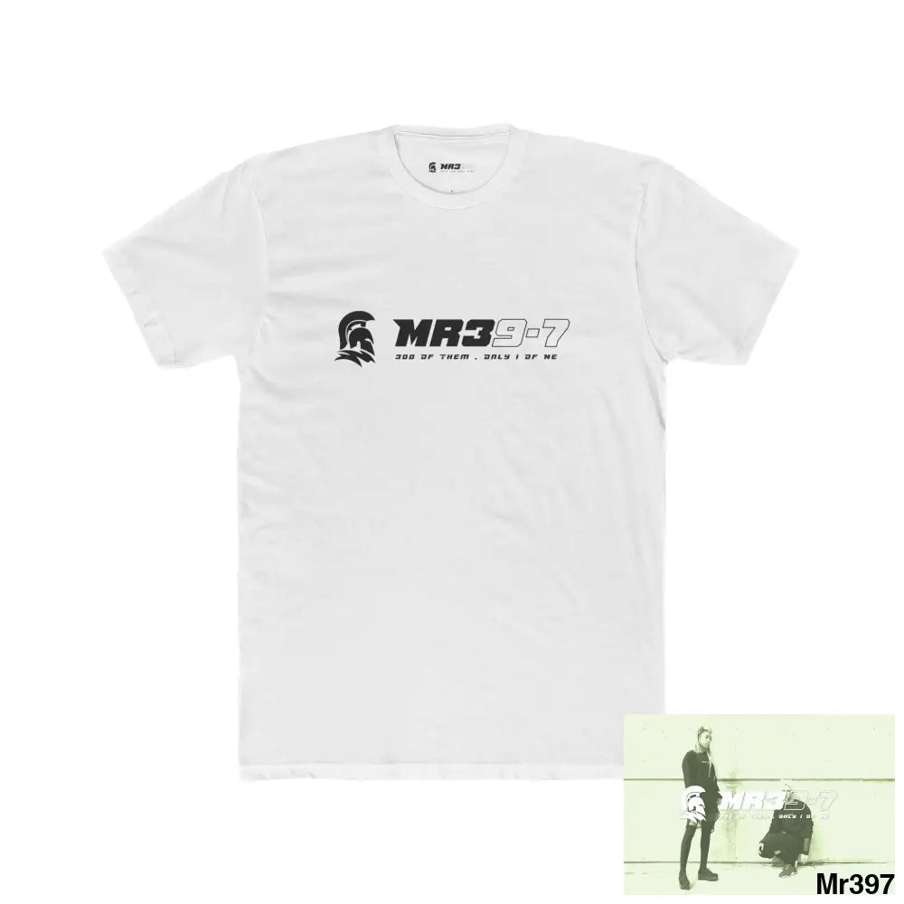 MR39-7 Choose Life Black Men’s Cotton Crew Tee Solid White / XS T-Shirt