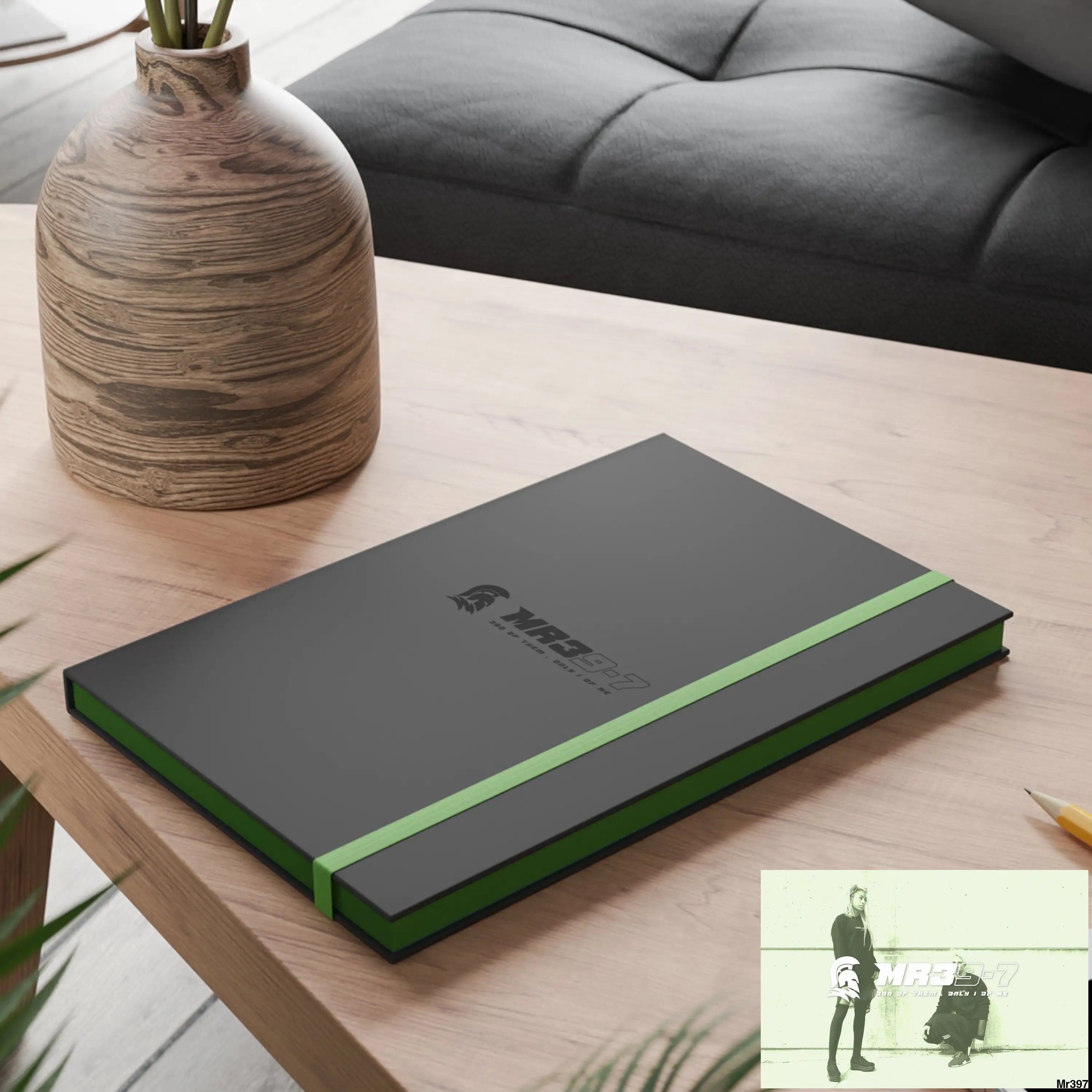 Mr39-7 Color Contrast Notebook - Ruled Paper products