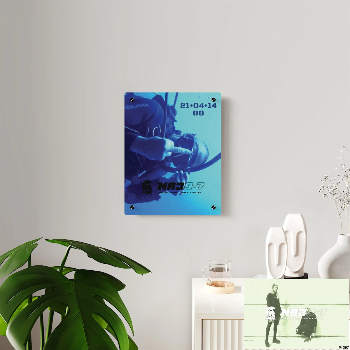 MR39-7 Dahab Egypt The Blue Hole 2014 HRH QEII Birthday 21/04/14 Acrylic Wall Art Panel Home Decor