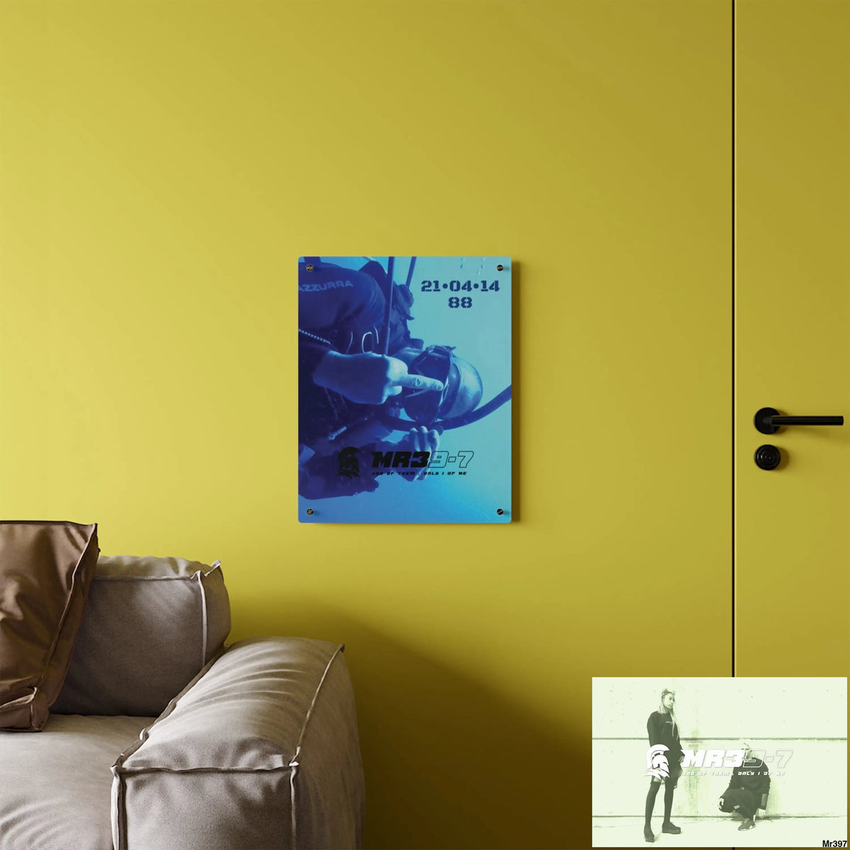 MR39-7 Dahab Egypt The Blue Hole 2014 HRH QEII Birthday 21/04/14 Acrylic Wall Art Panel Home Decor