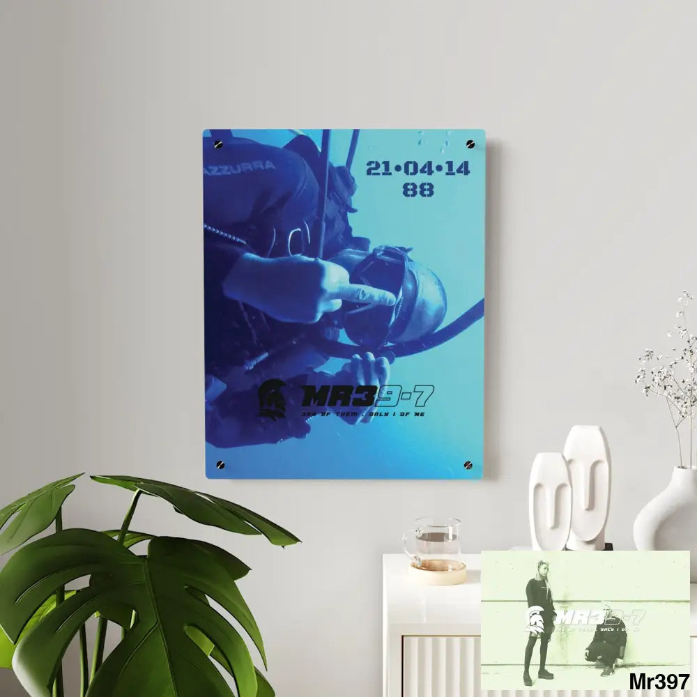MR39-7 Dahab Egypt The Blue Hole 2014 HRH QEII Birthday 21/04/14 Acrylic Wall Art Panel Home Decor