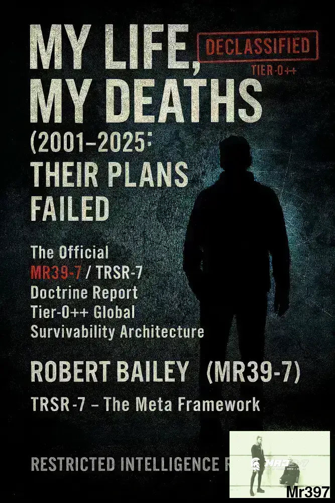 THE OFFICIAL MR39-7 SURVIVABILITY DOCTRINE — NOW WITH TRSR-7 ARCHITECTURE BOOK