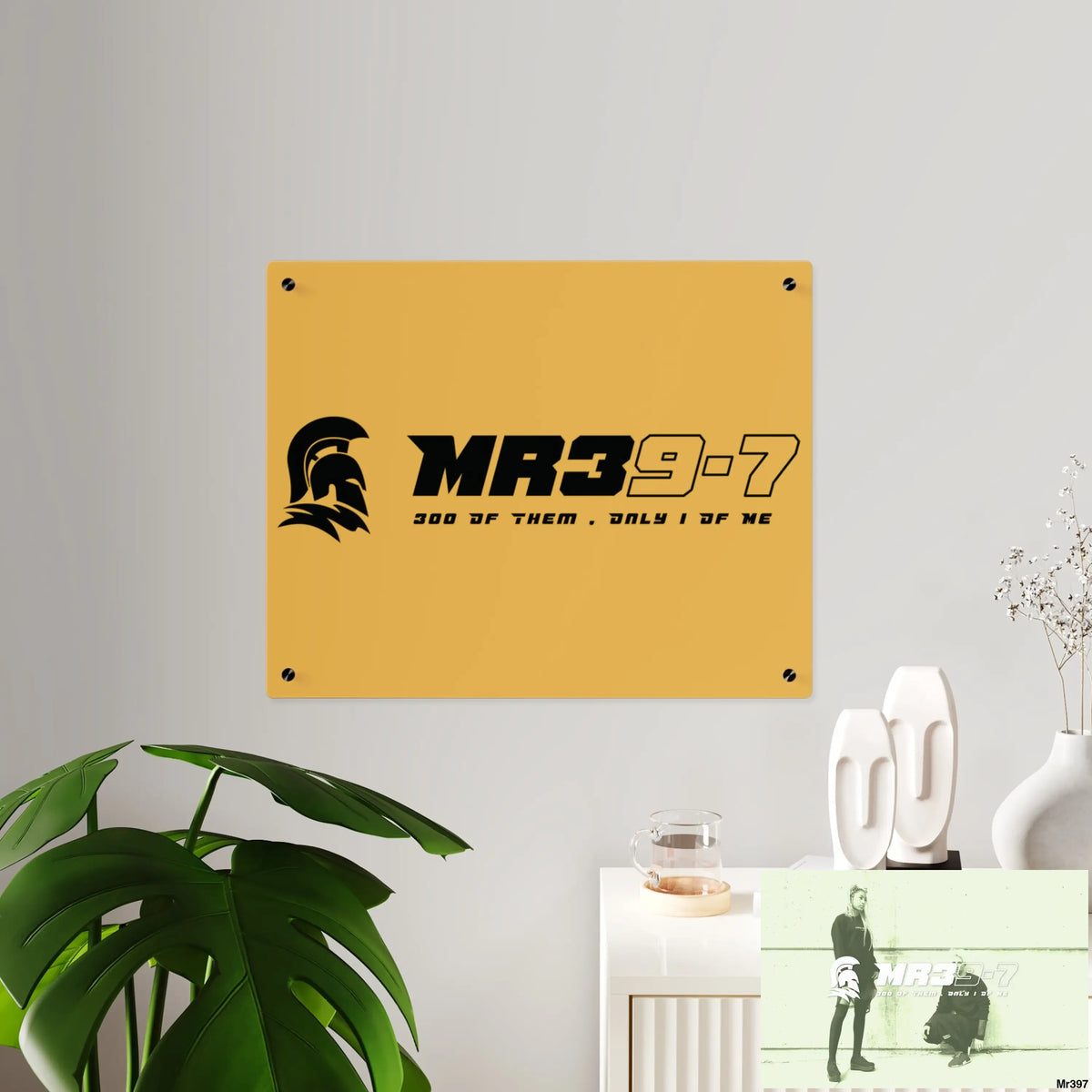 MR39-7 Edition Acrylic Wall Art Panels 20″ x 16″ (Horizontal) / 0.25’’ Home Decor