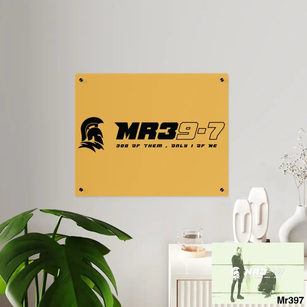 MR39-7 Edition Acrylic Wall Art Panels 20″ x 16″ (Horizontal) / 0.25’’ Home Decor