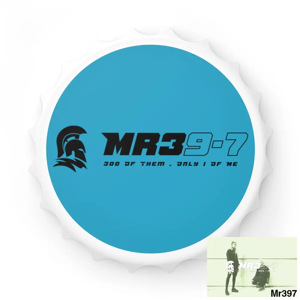 MR39-7 Edition magnetic Bottle Opener One size / White Accessories
