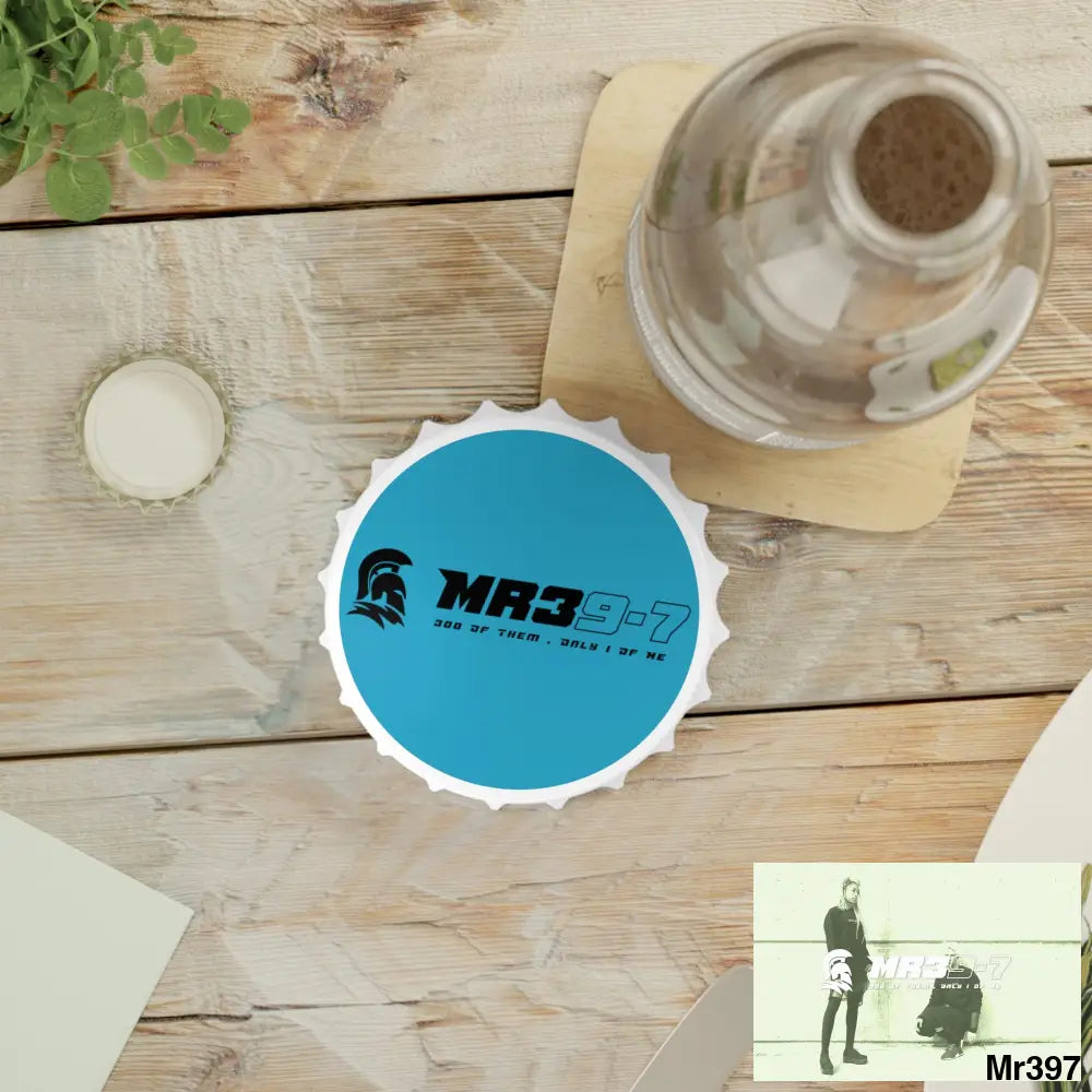 MR39-7 Edition magnetic Bottle Opener One size / White Accessories