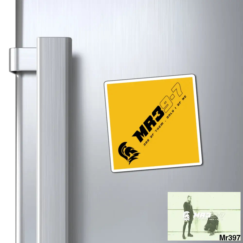 Mr39-7 Fridge Magnet 3’’ × 3’’ Paper products